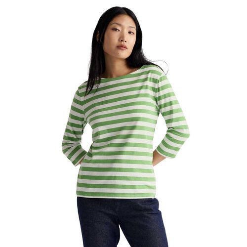 Seasalt Cornwall Sailor Top - Scallion Clover Leaf